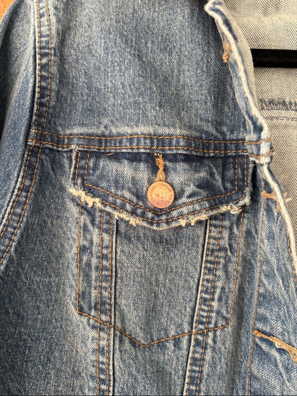 Universal Thread Light Blue Denim Jacket - Picture 3 of 5
